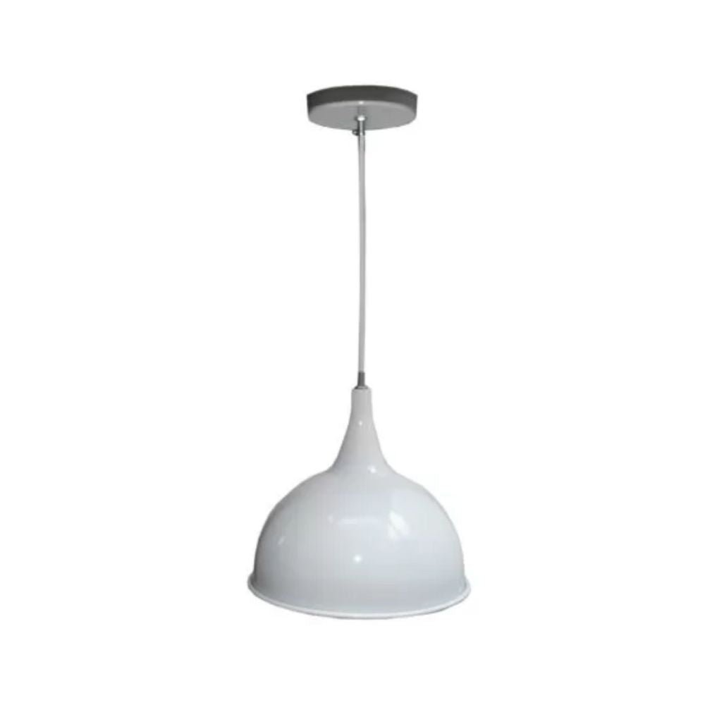 Lámpara de Techo Colgante Lynet Blanco 25x26cm Ajustable con Bombilla LED - LAMPARAS DE TECHO | Bylmo