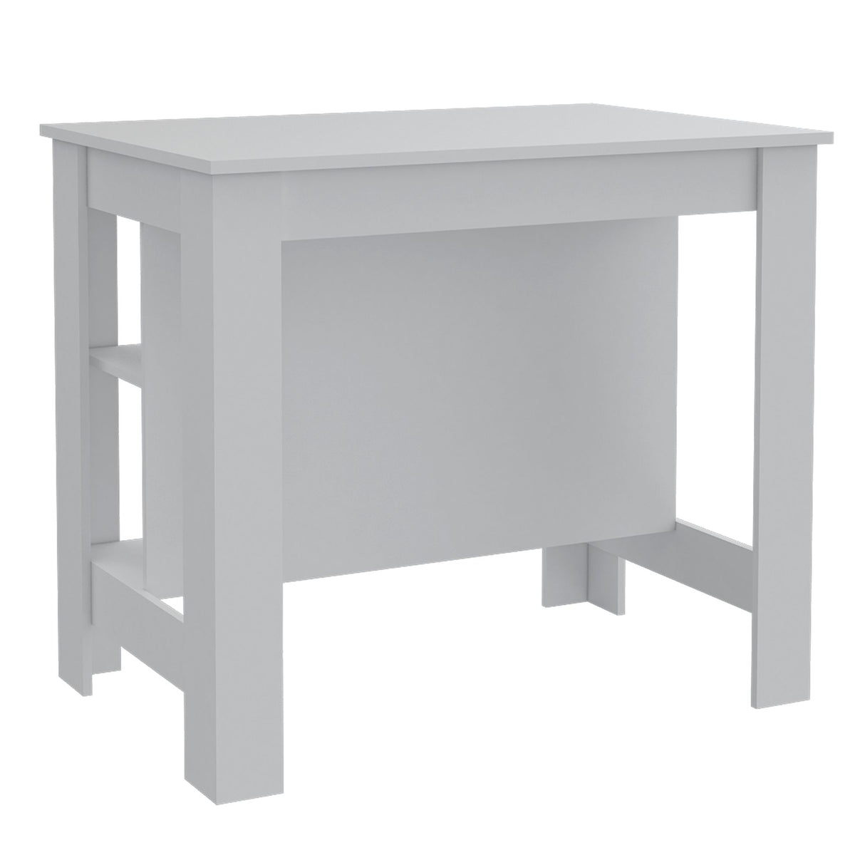 Mueble Auxiliar de Cocina Cala Blanco 103x90cm con Tres Compartimientos - BARRAS Y MUEBLES AUXILIARES | Bylmo
