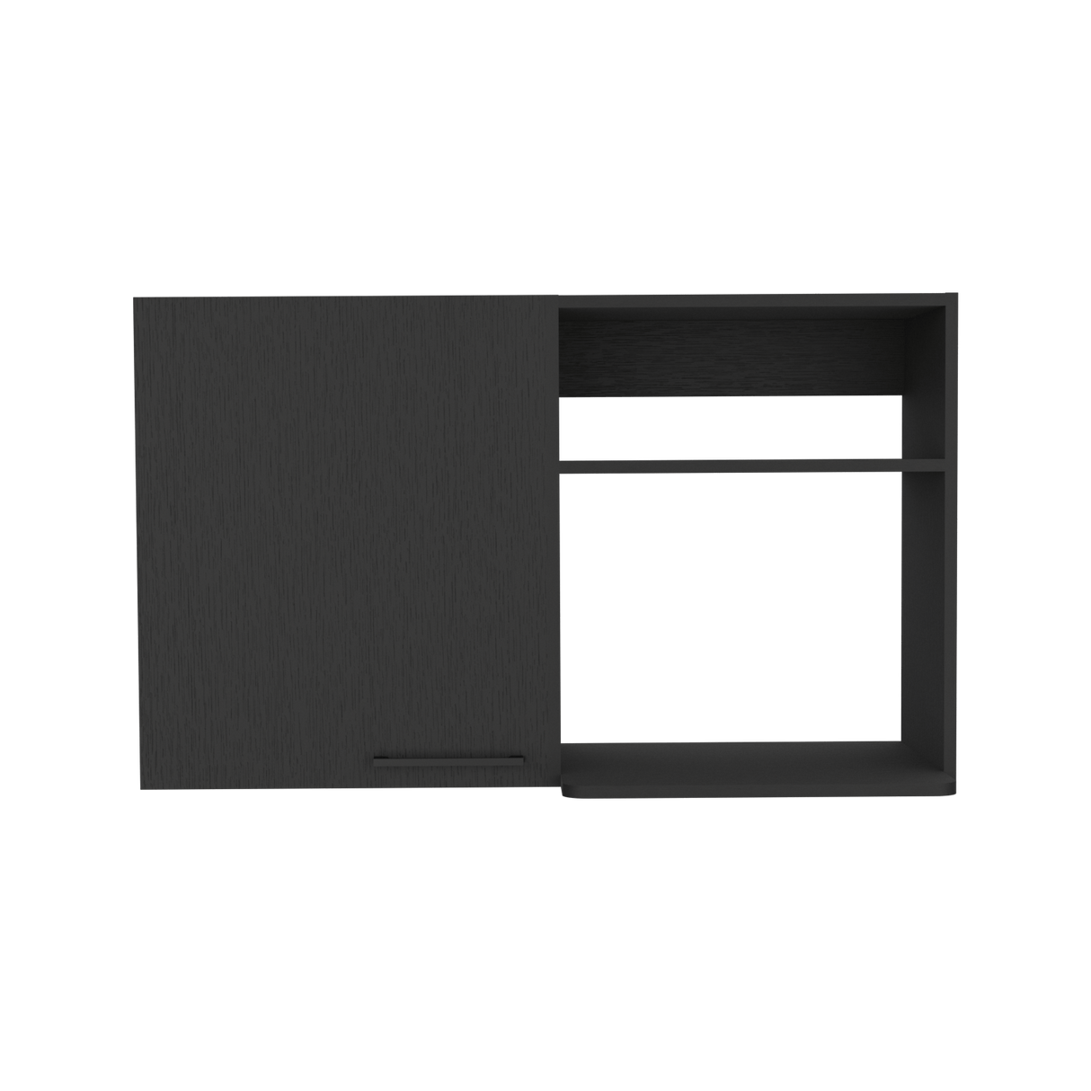 Gabinete de Cocina Napoles Wengue 100x60cm con Un Entrepaño y Una Puerta - MUEBLES SUPERIORES DE COCINA | Bylmo