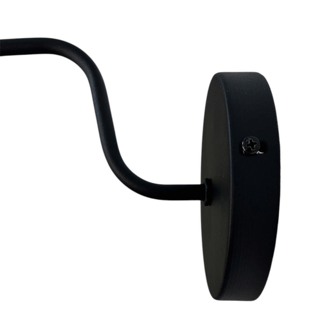 Lámpara de Pared Led Beanda Negro 30x38cm de de Una Luz sin Bombilla - LAMPARAS DE PARED | Bylmo