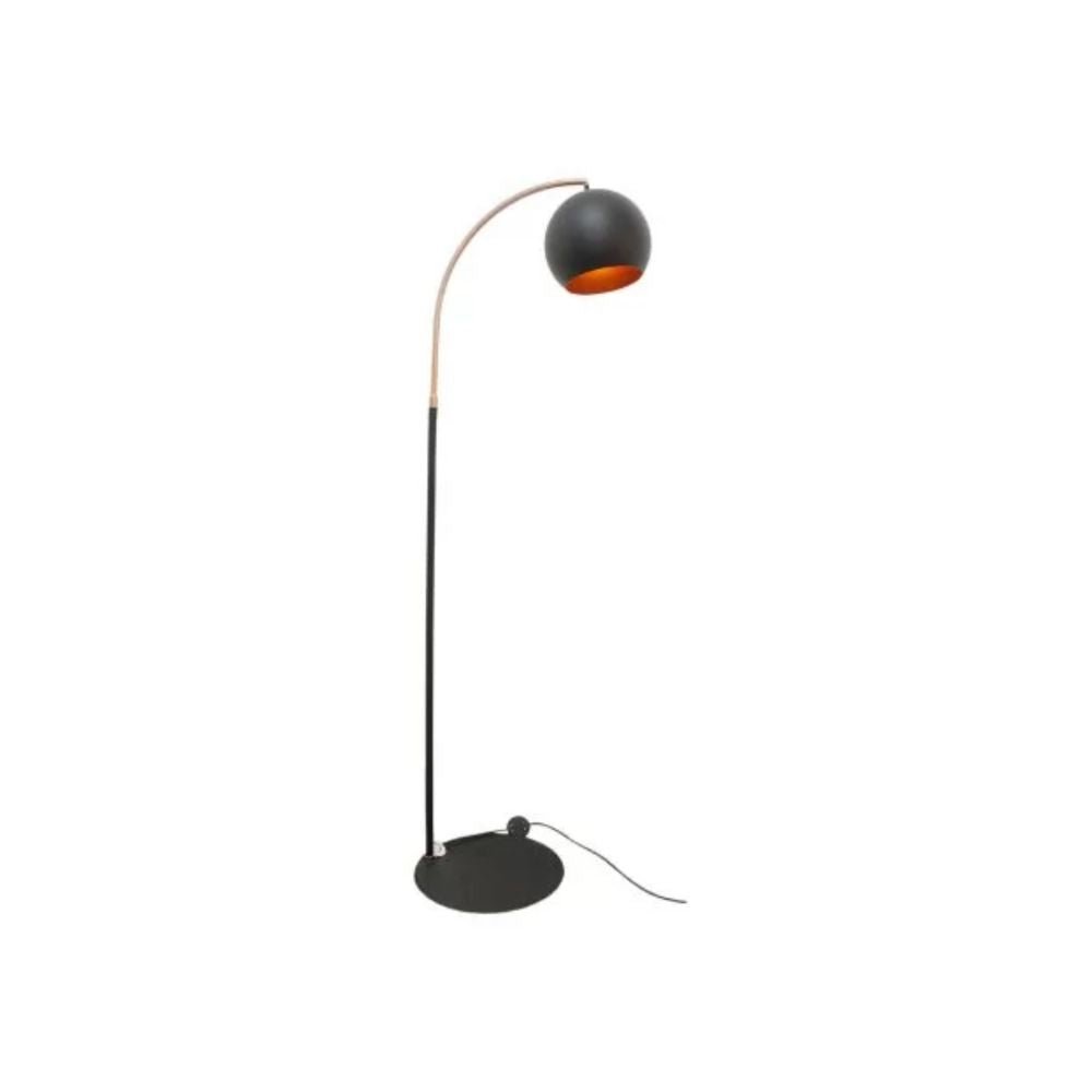 Lámpara de Piso Led Rafina Negro 40x160cm de Una Luz Tipo Pedestal - LAMPARAS DE PISO | Bylmo