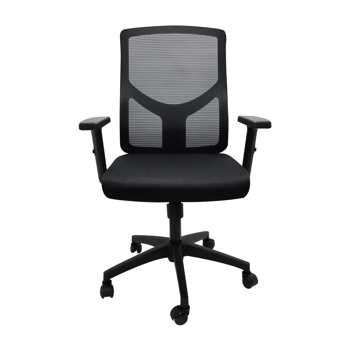 Silla de Escritorio para Oficina Toquio Negro 51x103cm con Soporte Lumbar y Espaldar Reclinable - SILLAS DE OFICINA | Bylmo