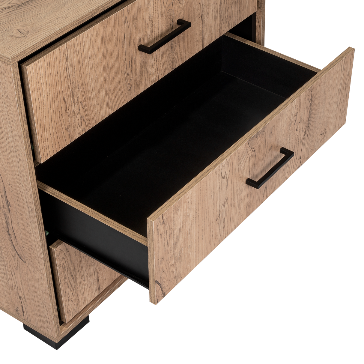 Cajonera Terra Macadamia 79.1x77cm de Tres Hileras con Tres Cajones - CAJONERAS Y COMODAS | Bylmo