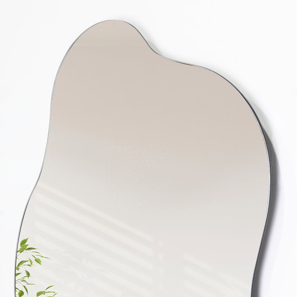 Espejo de Baño London Gris 55x70cm Asimetrico sin Marco - ESPEJOS DE BANHO | Bylmo