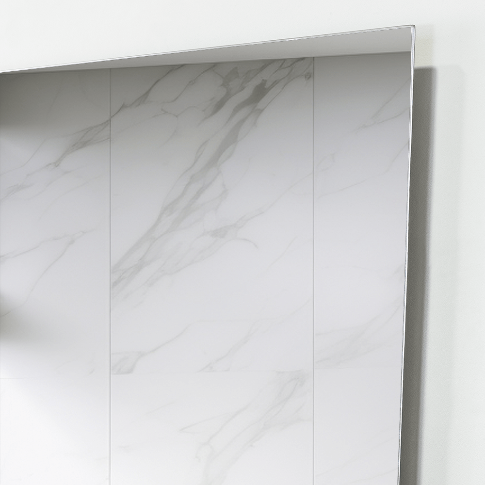 Espejo de Baño Lilo Duna y Gris 40x60cm Rectangular sin Marco - ESPEJOS DE BANHO | Bylmo