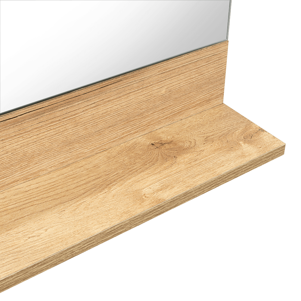 Espejo de Baño Lilo Duna y Gris 40x60cm Rectangular sin Marco - ESPEJOS DE BANHO | Bylmo