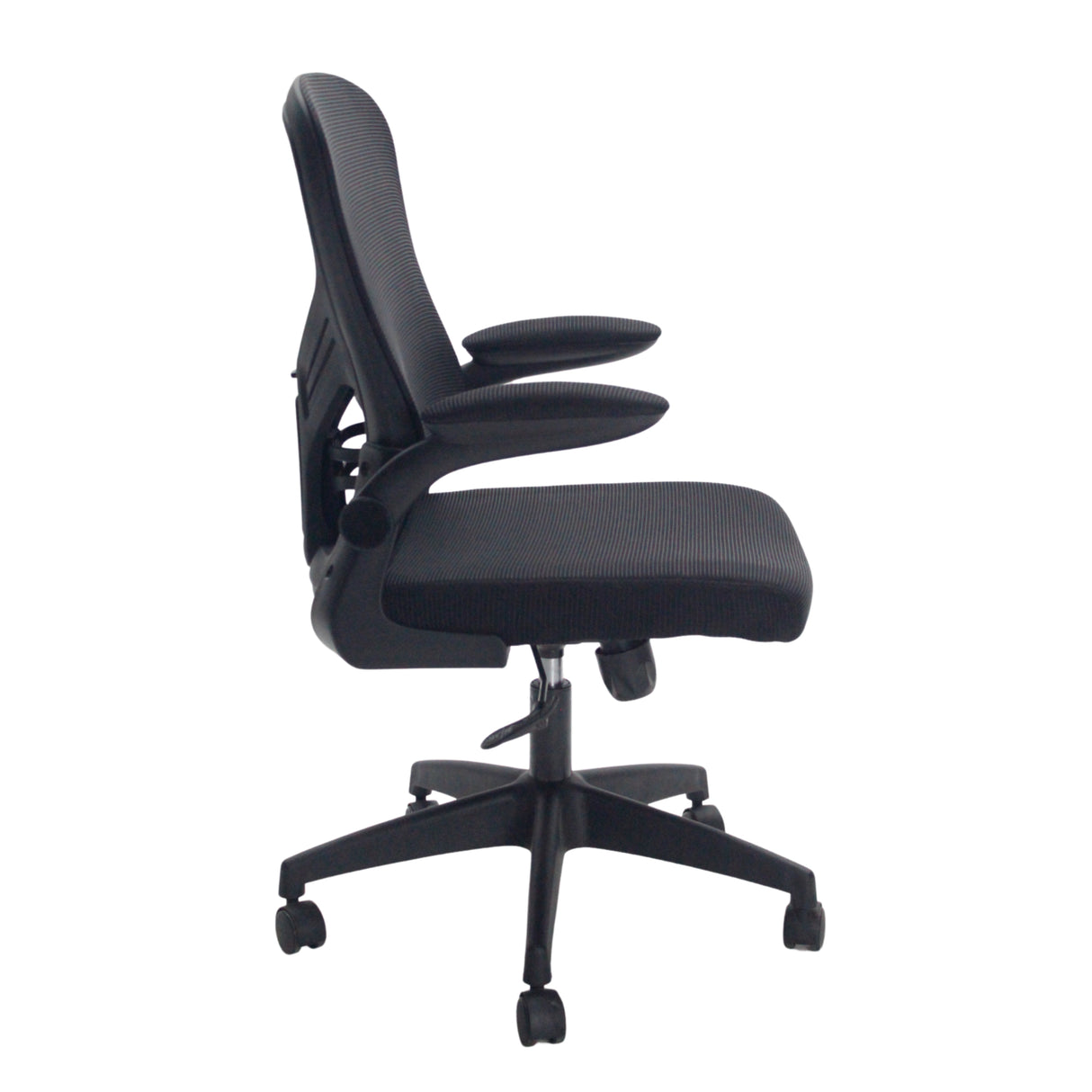 Silla de Oficina Valencia Negro 57x101cm con Apoya Brazos - SILLAS DE OFICINA | Bylmo