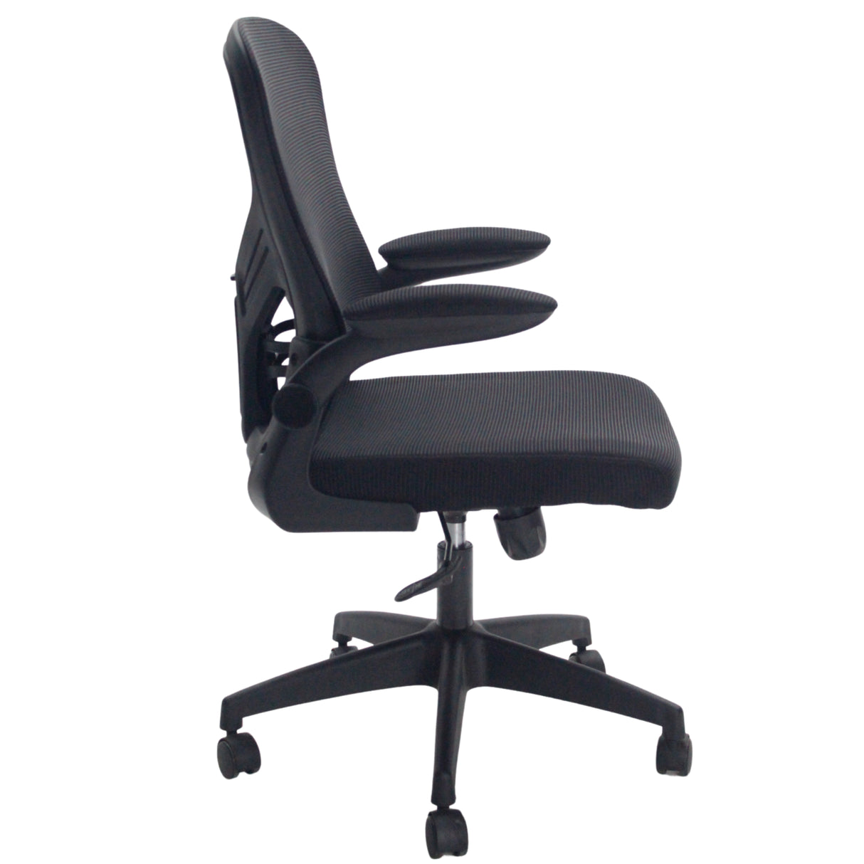 Silla de Oficina Valencia Negro 57x101cm con Apoya Brazos - SILLAS DE OFICINA | Bylmo