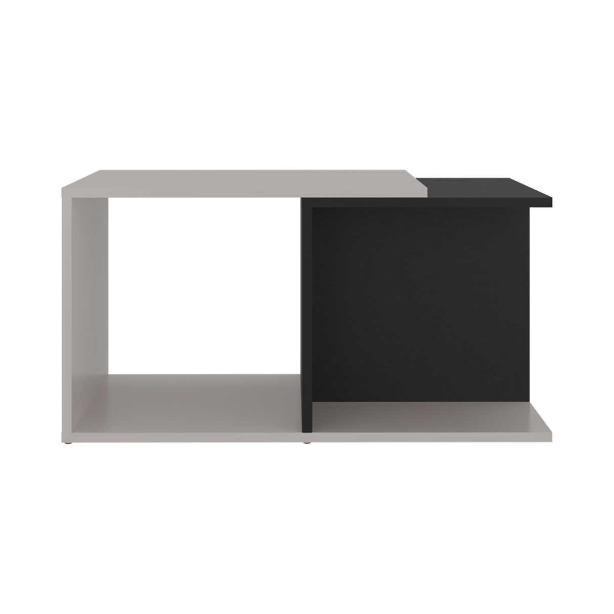 Mesa de Centro Cuera Capri y Wengue 75x3905cm Rectangular con Compartimientos - MESAS DE CENTRO | Bylmo