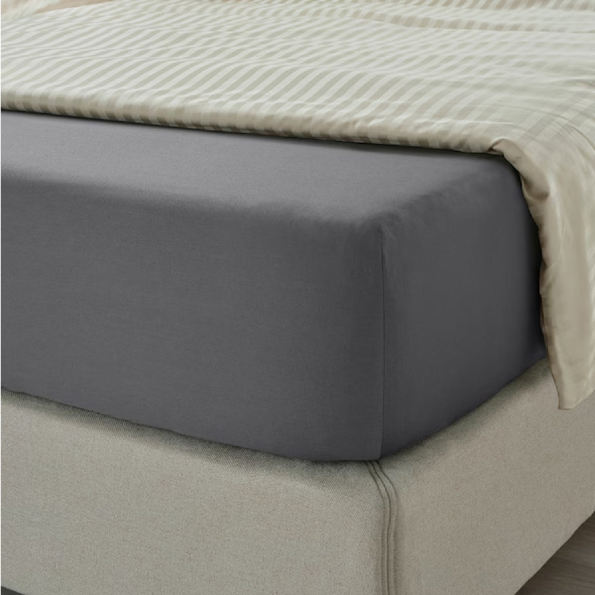Combo Edredón Acolchado Bicolor Gris Oscuro y Gris Claro 200x240cm Doble Faz para Cama Semidoble - TENDIDOS Y CUBRELECHOS | Bylmo