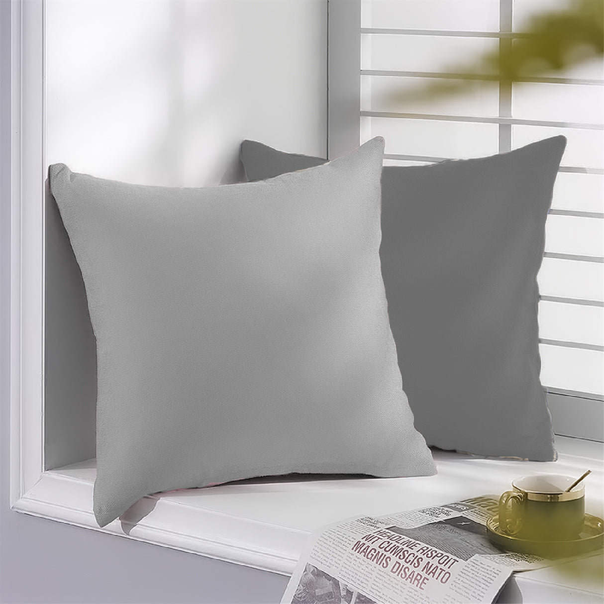 Combo Edredón Acolchado Bicolor Gris Oscuro y Gris Claro 220x240cm Doble Faz para Cama Doble - TENDIDOS Y CUBRELECHOS | Bylmo