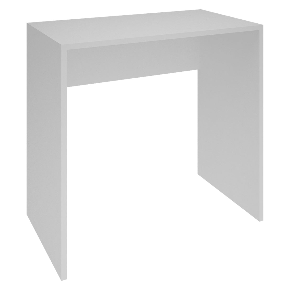 Combo Panel Tocador con Silla Tomy Hollywood Blanco 80x70cm de Un Puesto con Iluminación LED - TOCADORES | Bylmo