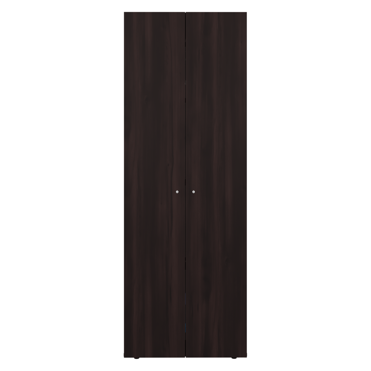 Closet Tuhogar Nogal y Wengue 60x170cm sin Cajones y con Dos Puertas - CLOSETS | Bylmo