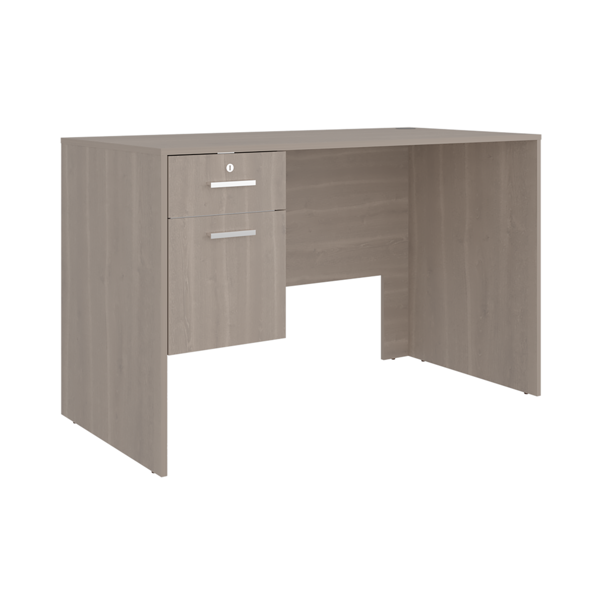 Escritorio Millier Bardolino 120x75cm con Dos Cajones y con Organizador de Libros - ESCRITORIOS | Bylmo