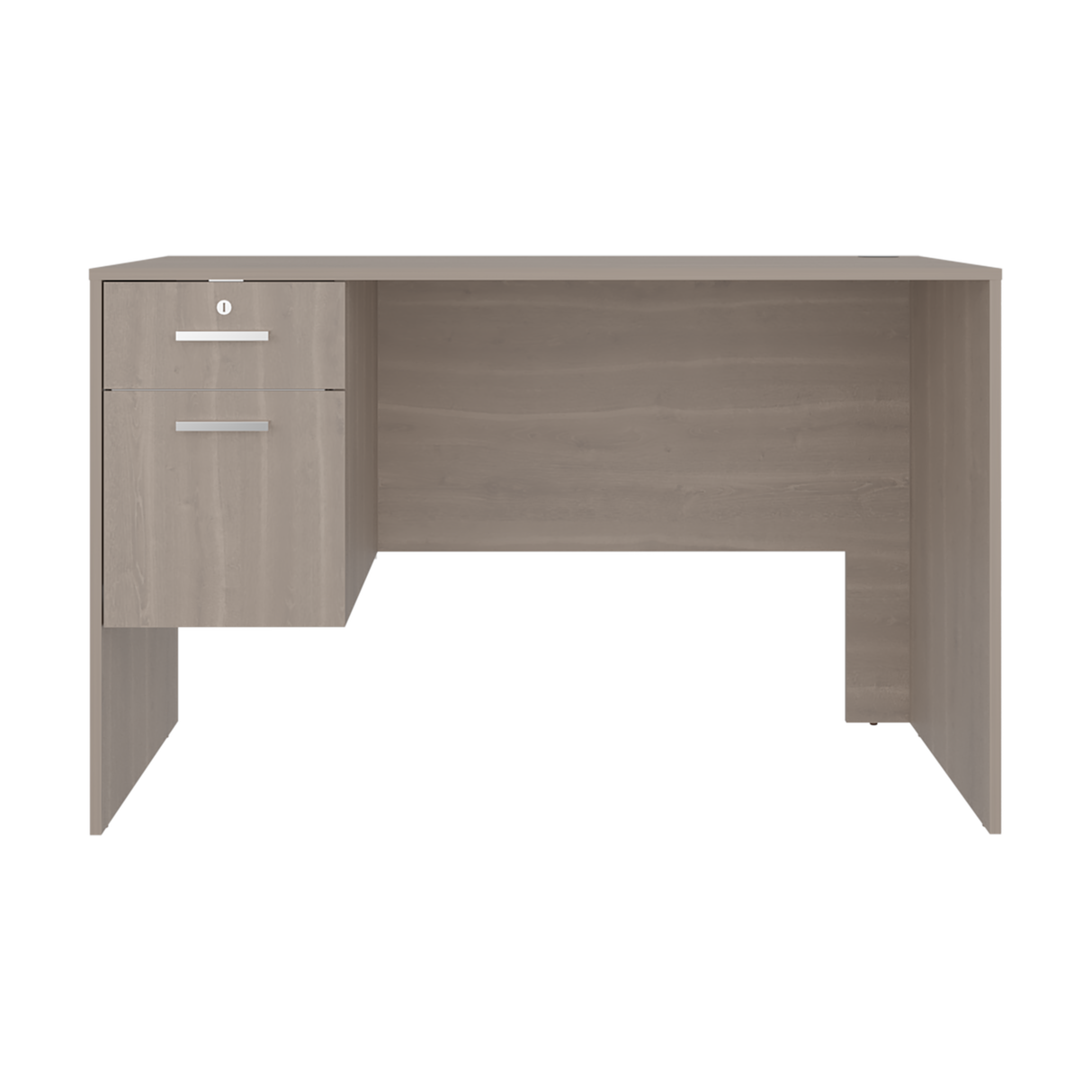 Escritorio Millier Bardolino 120x75cm con Dos Cajones y con Organizador de Libros - ESCRITORIOS | Bylmo