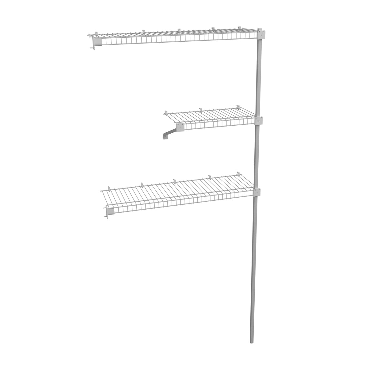 Closet Petit Blanco 140x180cm con Tres Compartimientos - CLOSETS | Bylmo