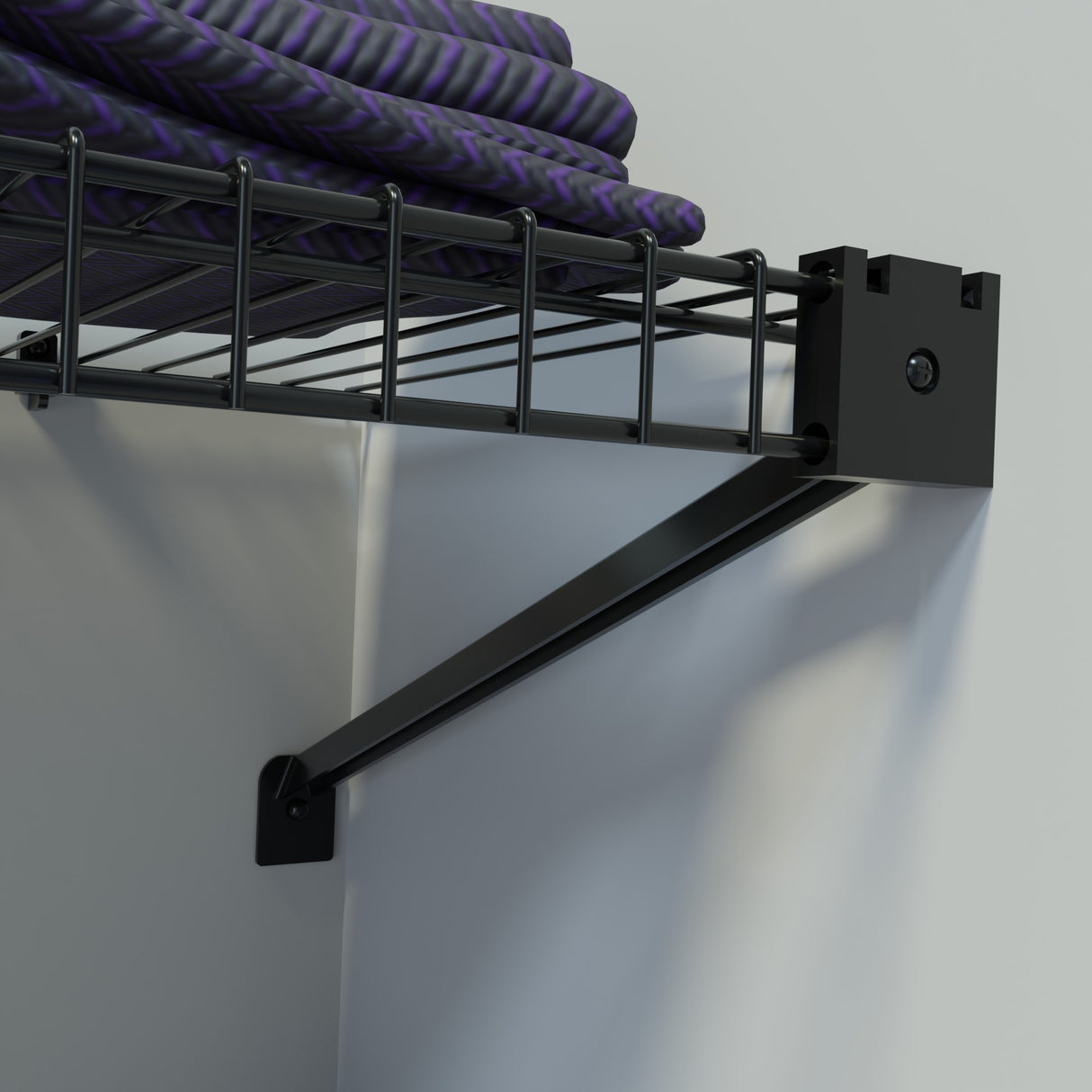 Closet Junior Negro 150x200cm con Un Cajón y con Cinco Compartimientos - CLOSETS | Bylmo