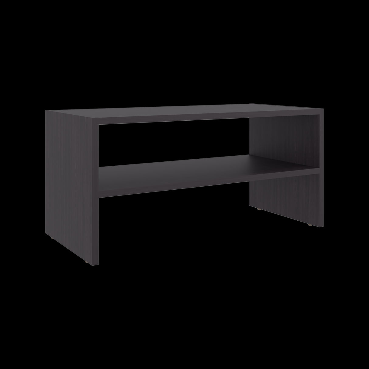 Zapatero Silpa Wengue 71.8x34.9cm Horizontal para Cuatro Pares y de Dos Niveles - ZAPATEROS | Bylmo