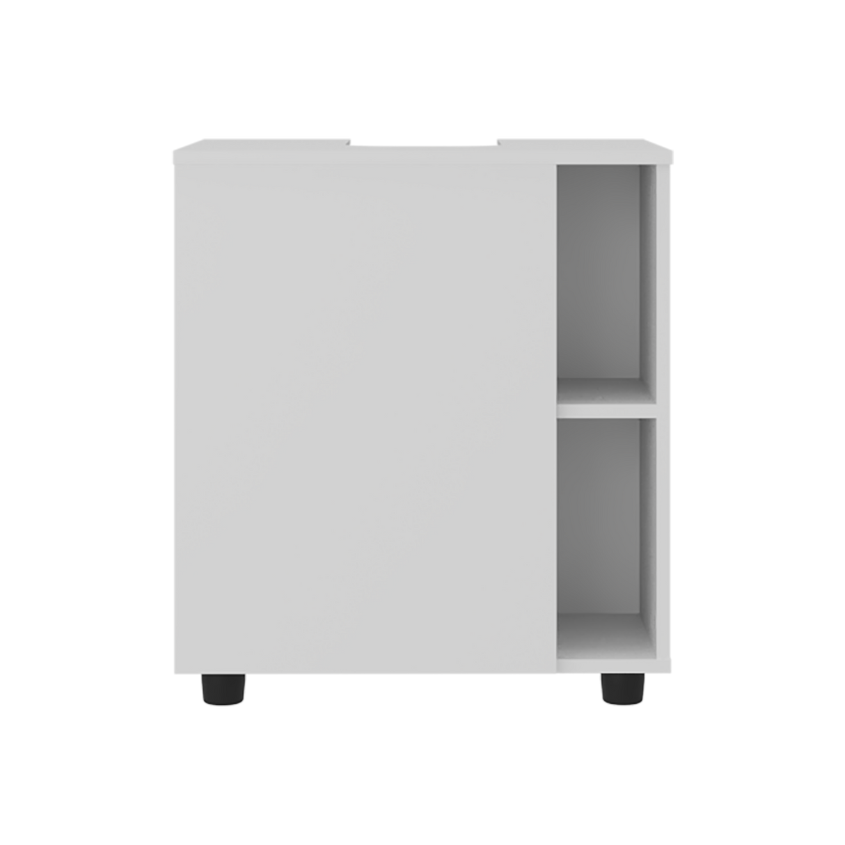 Mueble para Lavamanos Pascuale Blanco 55x62cm Individual sin Lavamanos - MUEBLES PARA LAVAMANOS | Bylmo