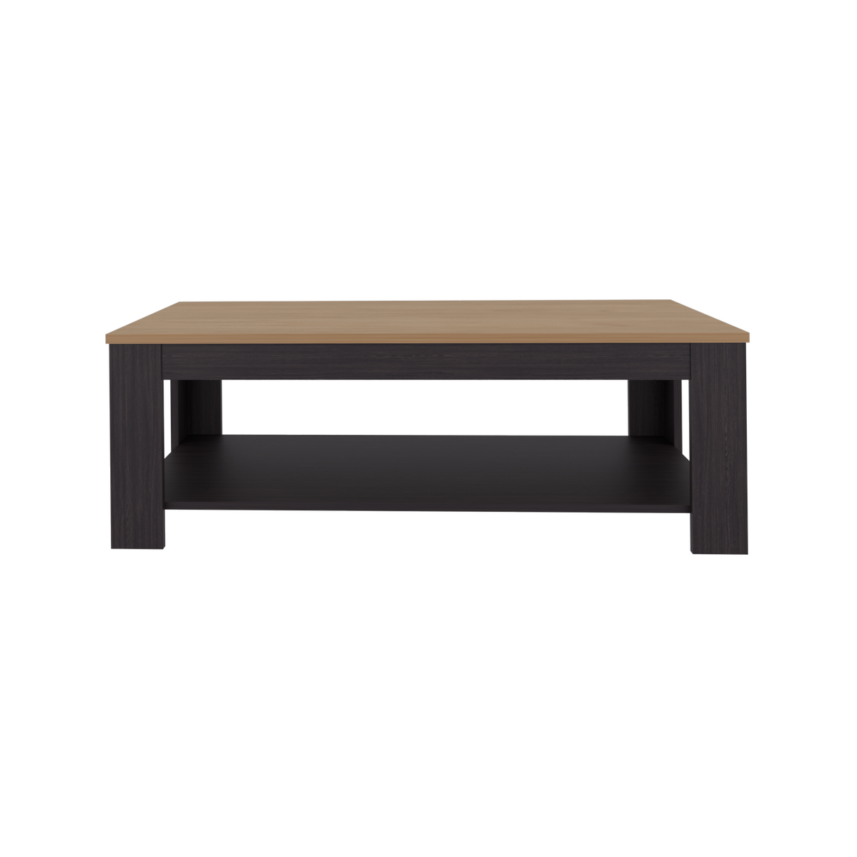 Mesa de Centro Cecil Wengue Fresno 120x41.2cm Rectangular con Patas - MESAS DE CENTRO | Bylmo
