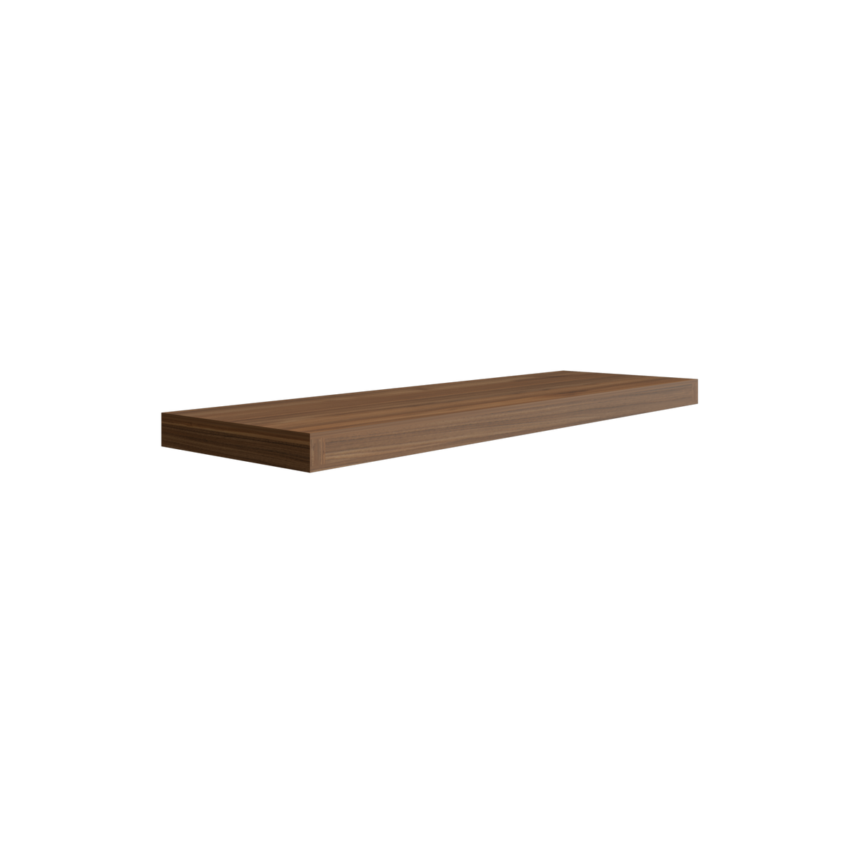 Repisa Gales 80x3.8cm Rectangular Flotante con Dos Entrepaños - REPISAS | Bylmo