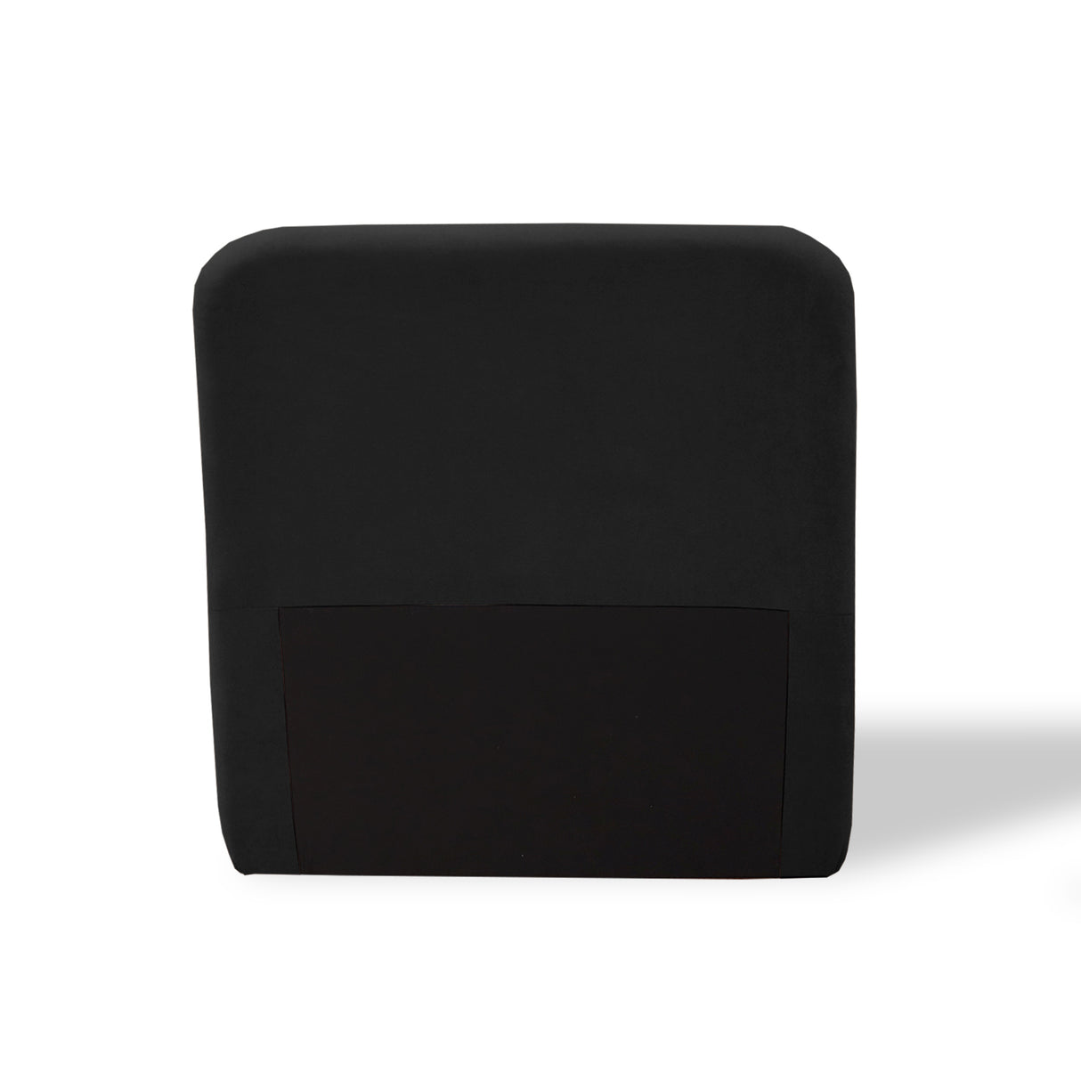 Cabecero de Piso Comfort Negro 160x125cm Abullonado para Cama Queen - CABECEROS | Bylmo