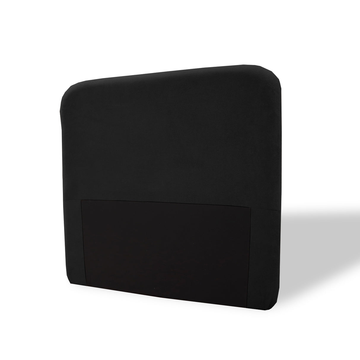 Cabecero de Piso Comfort Negro 160x125cm Abullonado para Cama Queen - CABECEROS | Bylmo