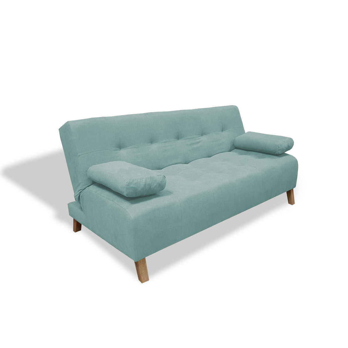 Sofacama Egli Menta 180x94cm de Tres Puestos Reclinable Antifluido y sin Apoya Brazos - SOFAS Y POLTRONAS | Bylmo