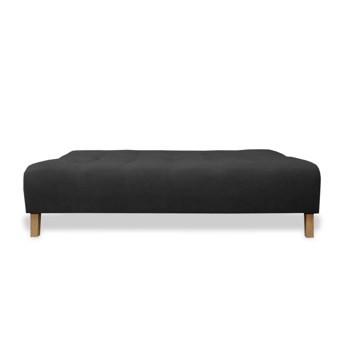 Sofacama Egli Negro 180x94cm de Tres Puestos Reclinable Antifluido y sin Apoya Brazos - SOFAS Y POLTRONAS | Bylmo