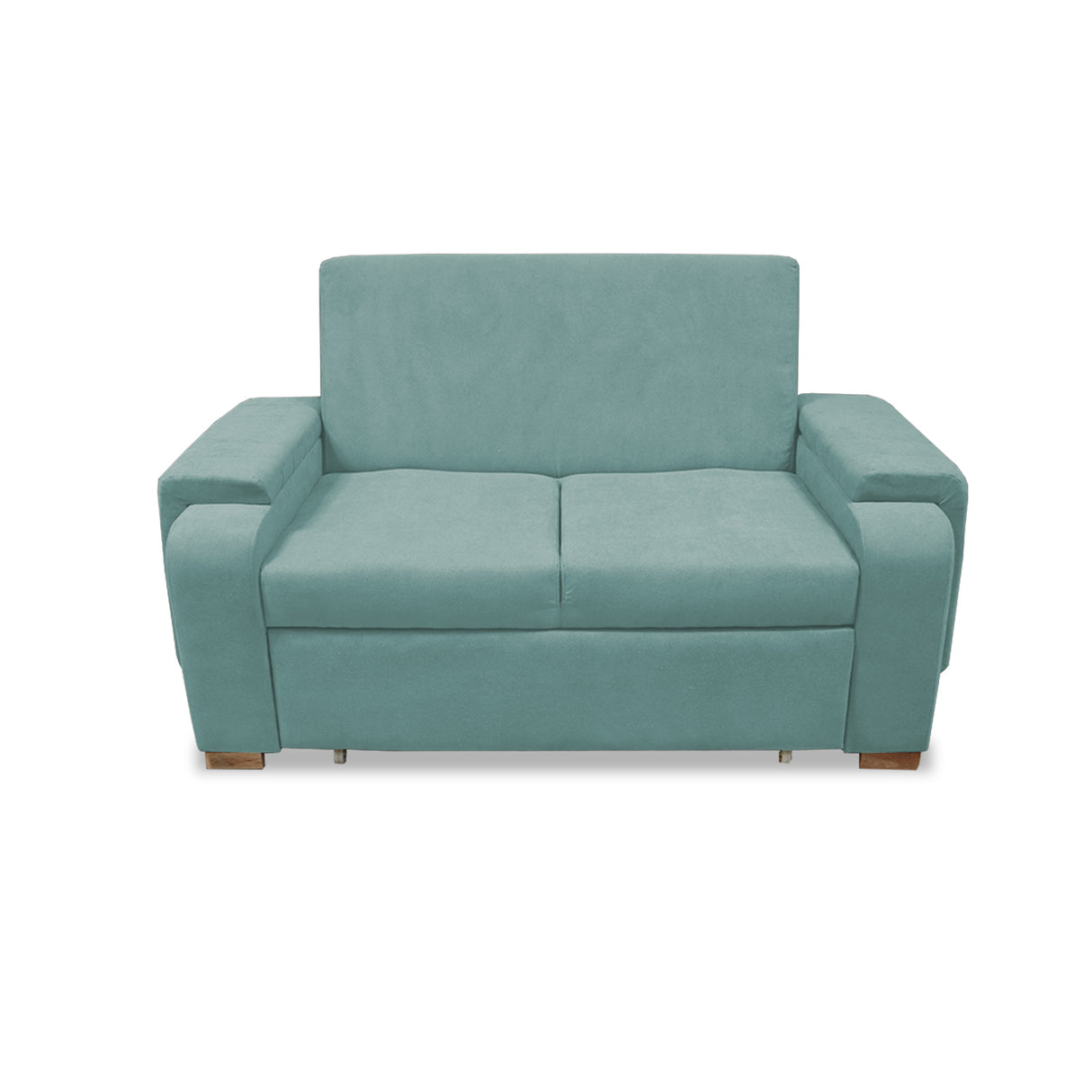 Sofacama Hartmann Menta 180x94cm de Dos Puestos Reclinable Antifluido y con Apoya Brazos - SOFAS Y POLTRONAS | Bylmo