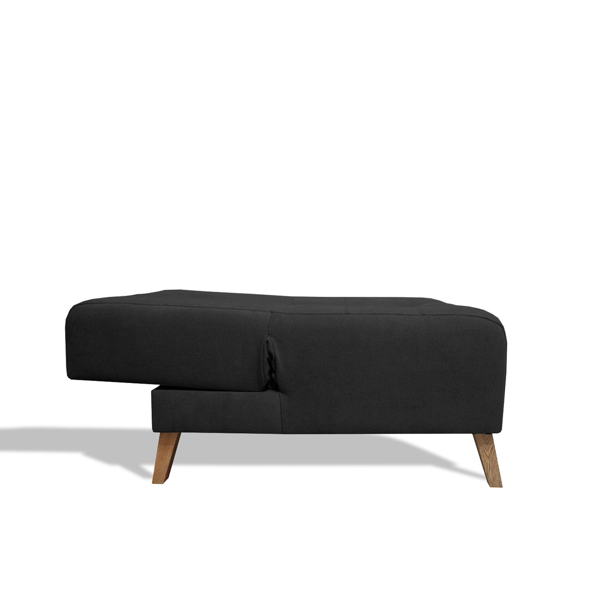 Poltrona Egli Negro 70x94cm de Un Puesto Reclinable Antifluido y sin Apoya Brazos - SOFAS Y POLTRONAS | Bylmo