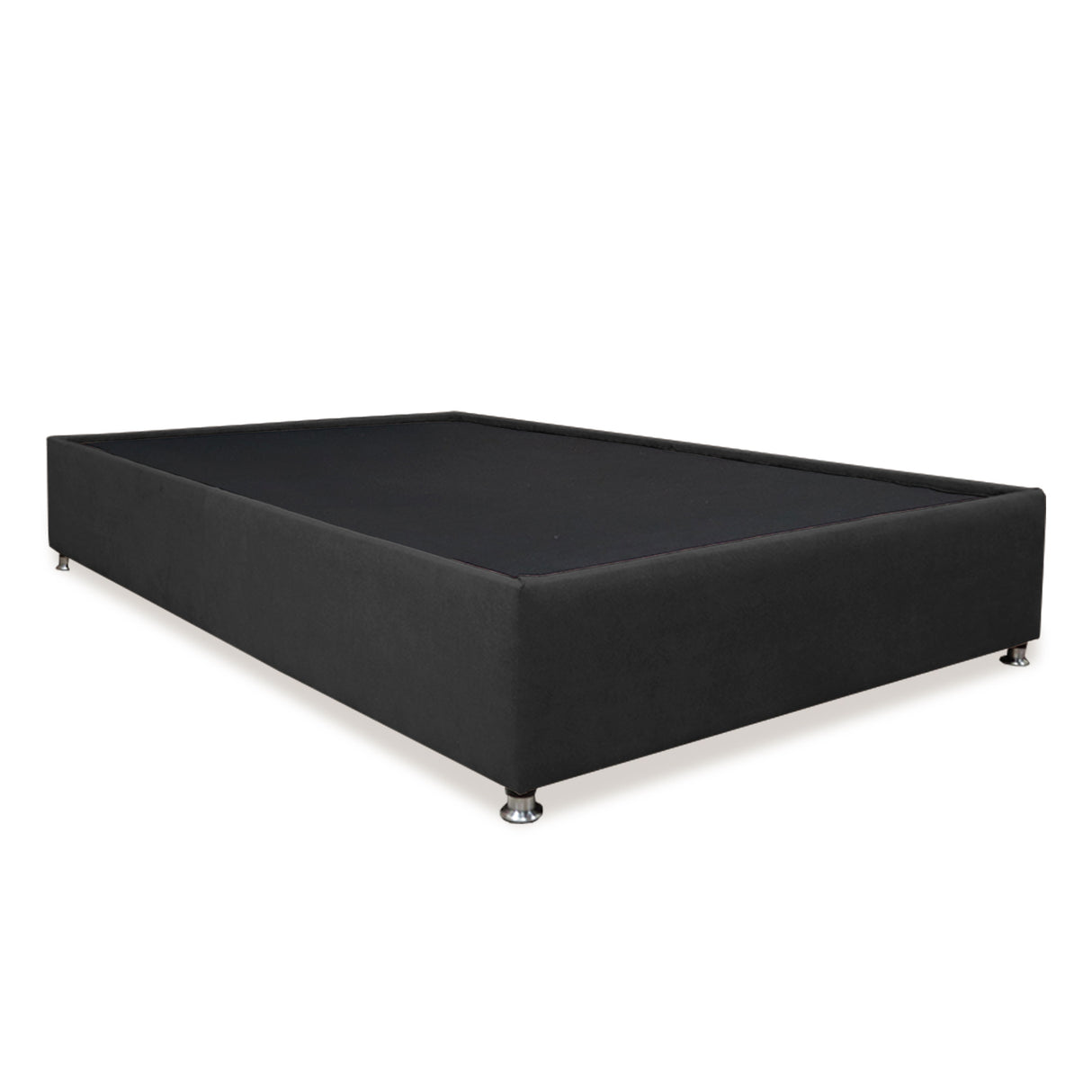 Base Cama Graf Negro para Cama Sencilla 100 X 190 Cm con Patas - CAMAS | Bylmo