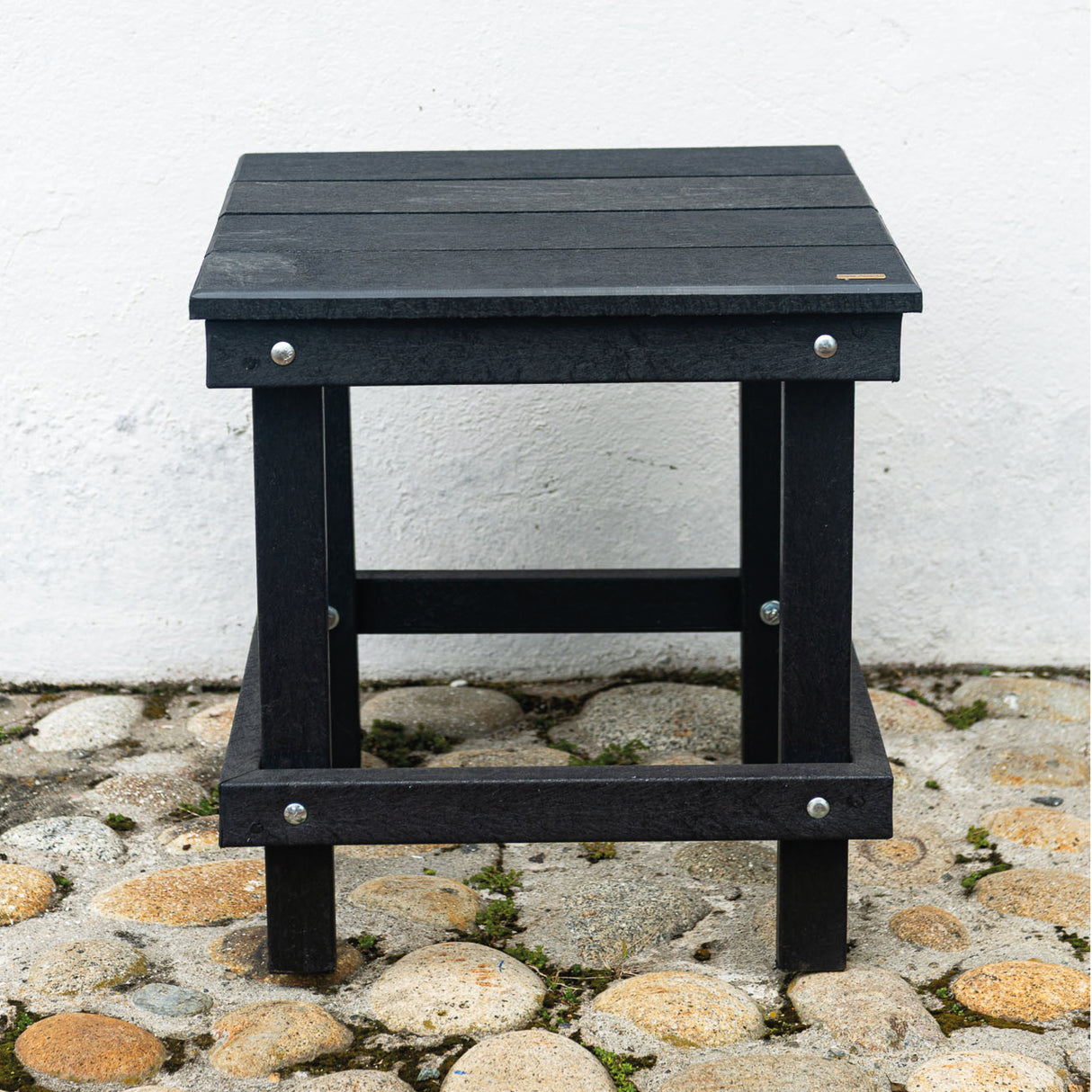 Mesa de Centro Timbiqui Negro 44x47cm Cuadrada - MESAS DE EXTERIOR | Bylmo