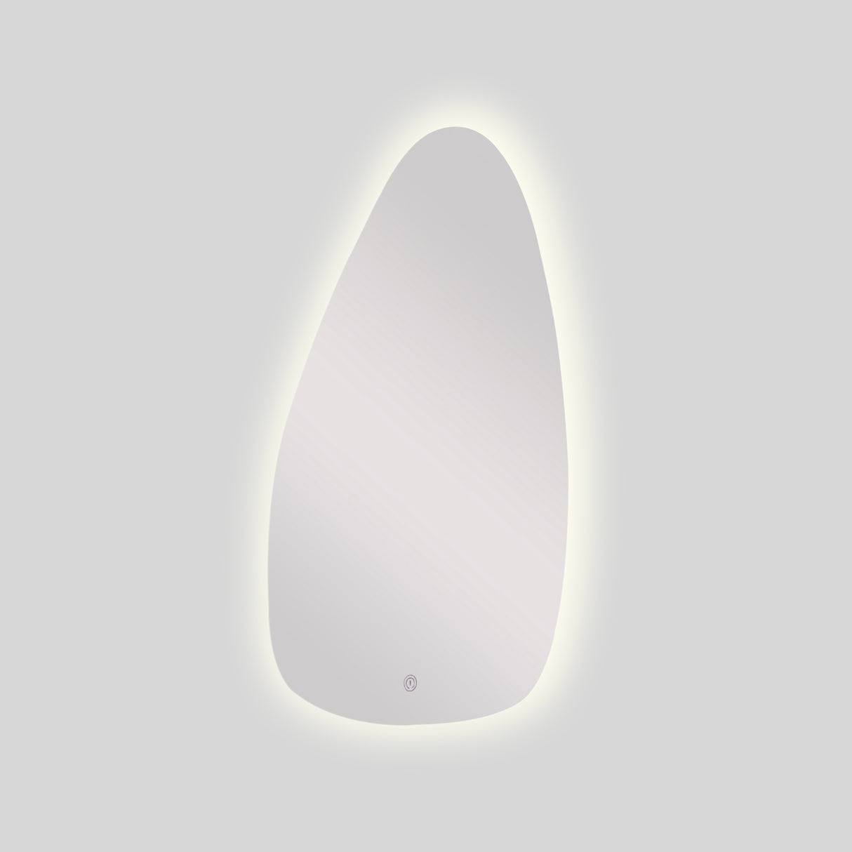 Espejo de Pared Asimetrico Maui 50x100cm Sin Marco y con Iluminación LED - ESPEJOS DE PARED | Bylmo