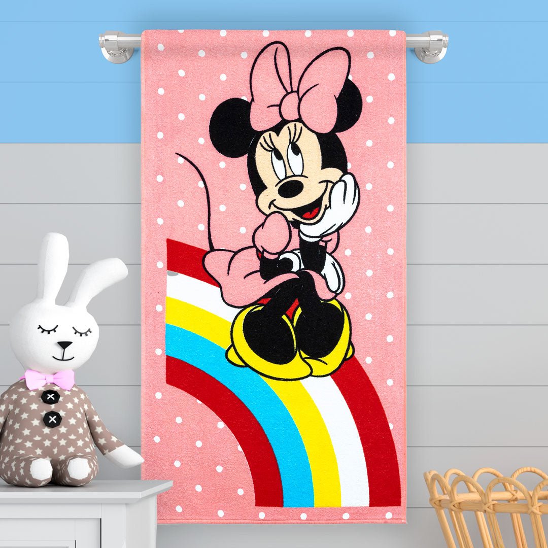 Toalla Infantil de Cuerpo Multicolor 60x120cm Minnie - TOALLAS | Bylmo