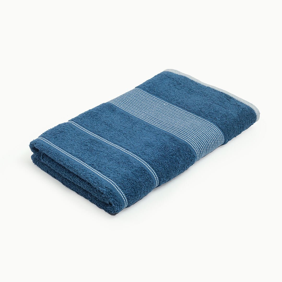 Toalla de Cuerpo Horizonte Azul Oscuro 70x140cm Fondo Entero - TOALLAS | Bylmo