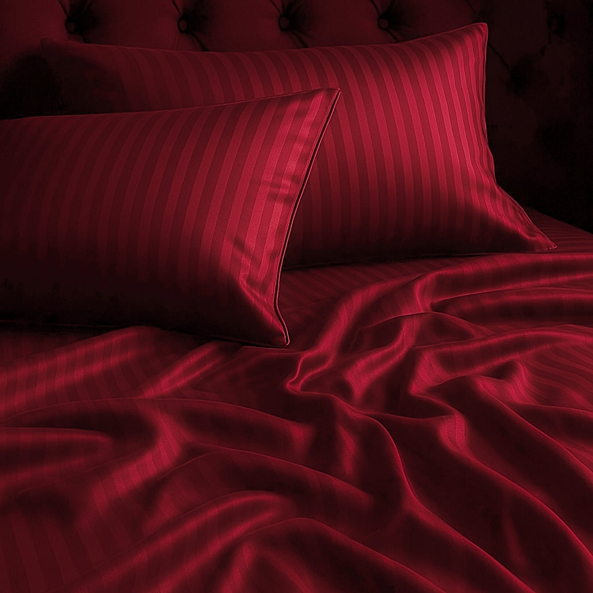 Juego de Sábanas Polialgodon Vinotinto Para Cama Sencilla 100 X 190 Cm Antiácaros y Antiarrugas - SABANAS | Bylmo