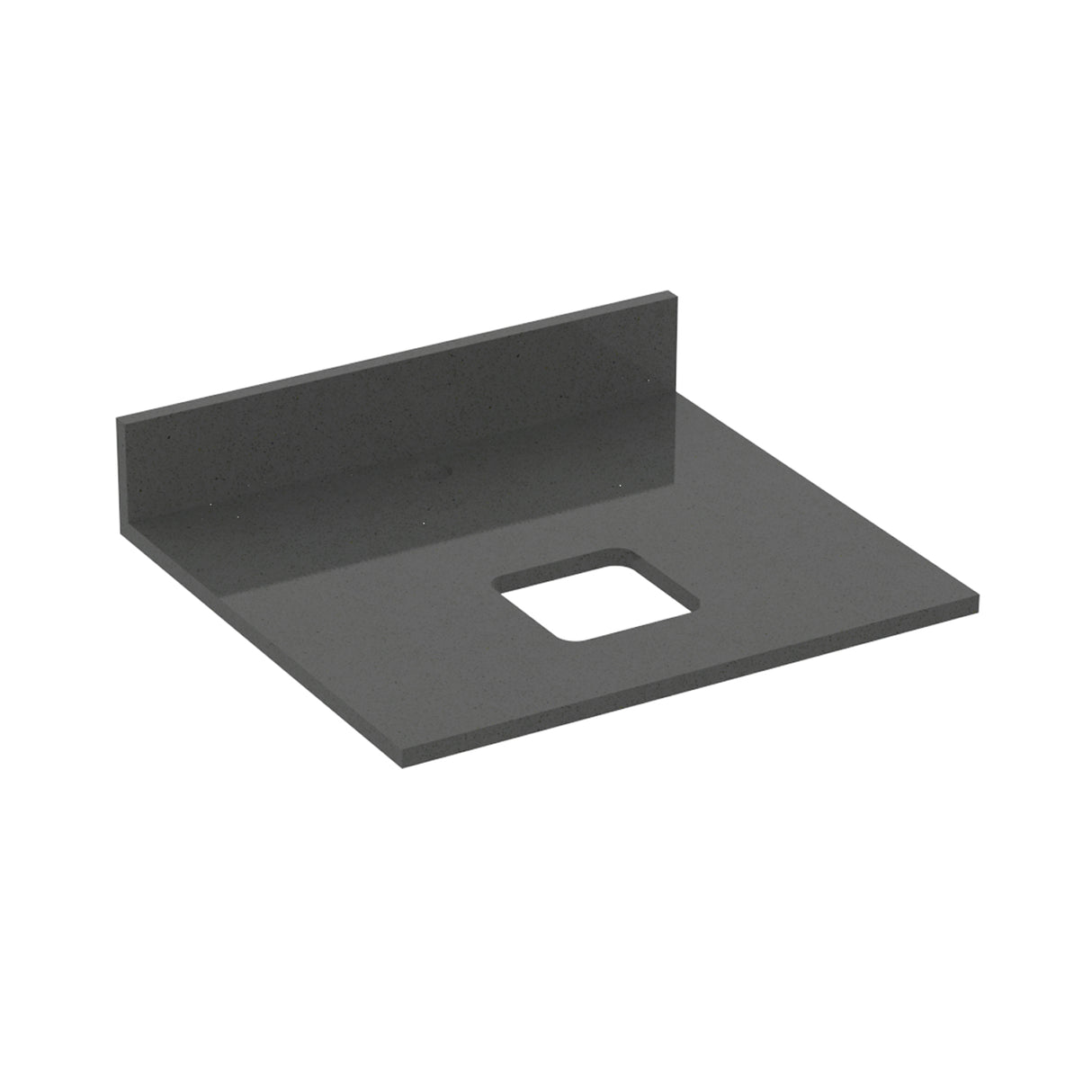 Mueble para Lavamanos Flotante Basico Soder Mali 48x48cm Individual con Mesón de Quartzone - MUEBLES PARA LAVAMANOS | Bylmo