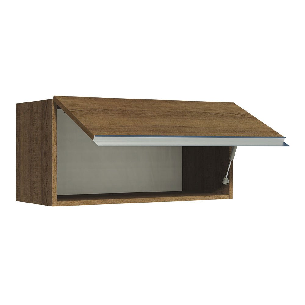 Mueble Superior de Cocina Glamy Marron 70x33cm con Un Entrepaño y con Una Puerta - MUEBLES SUPERIORES DE COCINA | Bylmo