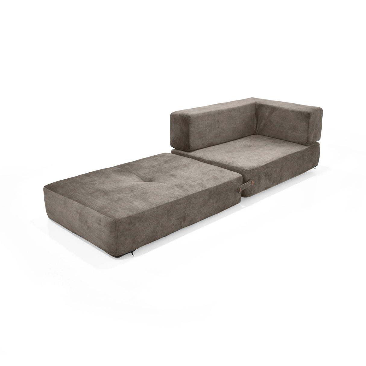 Poltrona Nablus Taupe 96x68cm De Un Puesto y con Apoya Brazos - SOFAS Y POLTRONAS | Bylmo