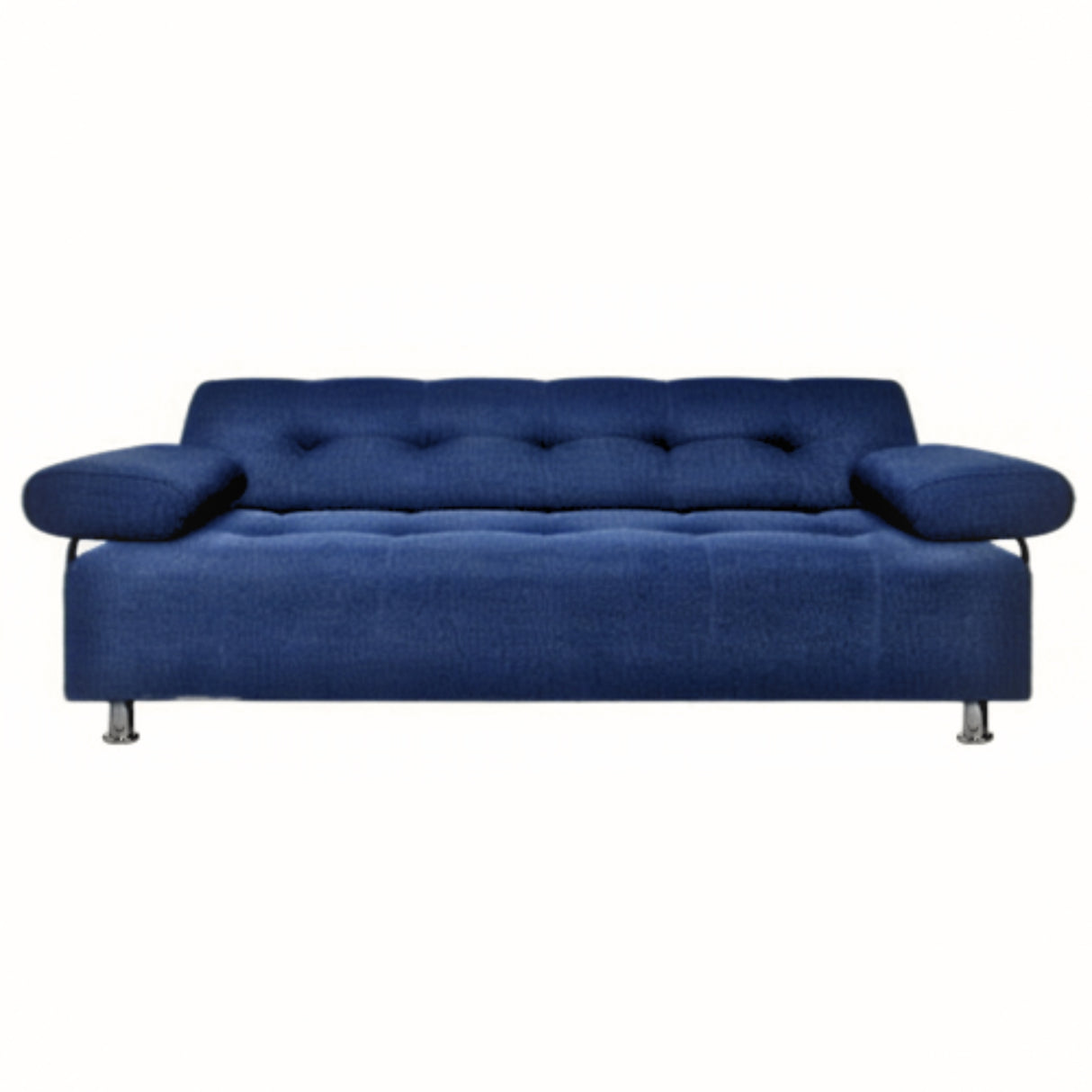 Sofá Cama Milan Petróleo 180x30cm de Tres Puestos Reclinable Con Tapizado Acolchado y Antifluido - SOFAS Y POLTRONAS | Bylmo
