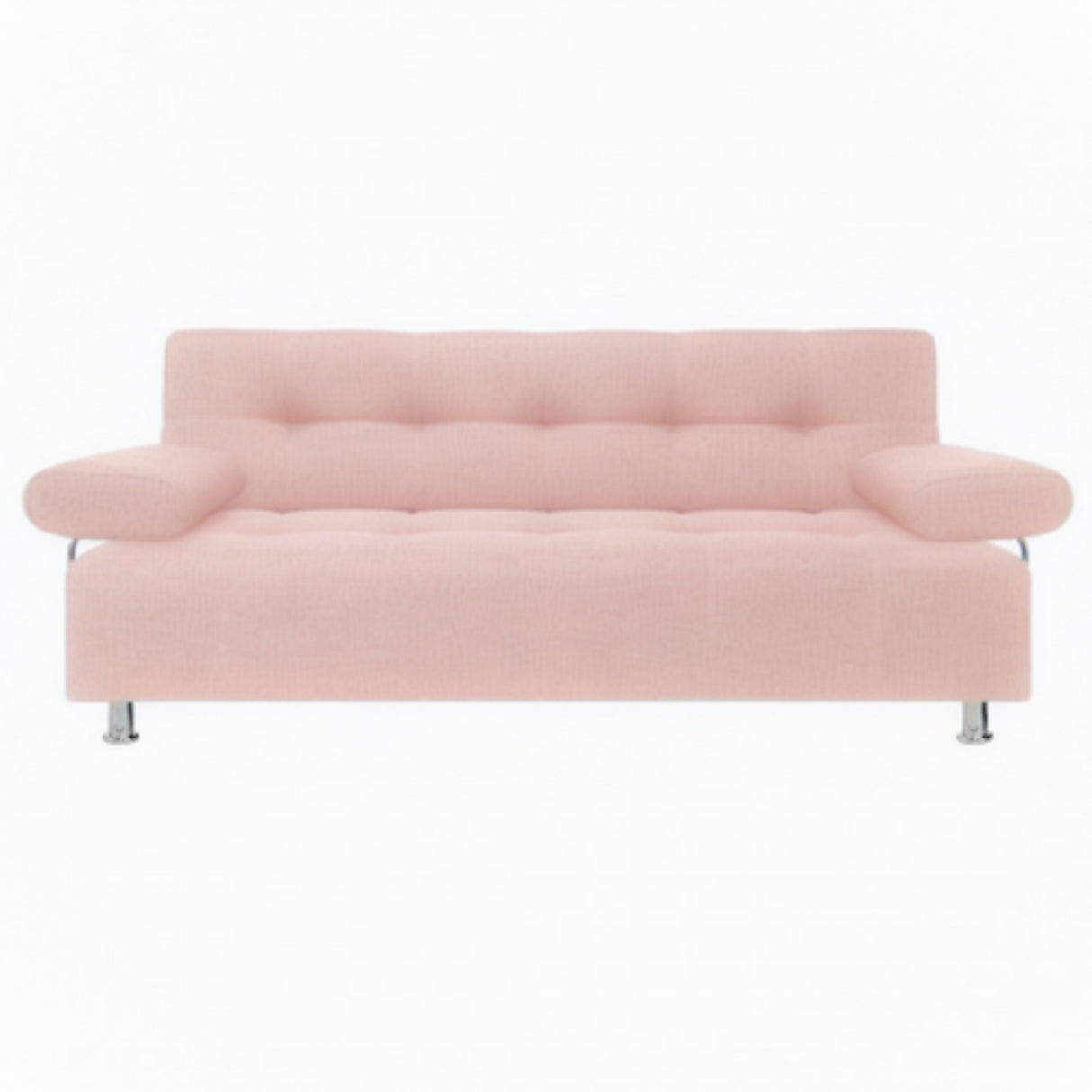 Sofá Cama Milan Palo de Rosa 180x30cm de Tres Puestos Reclinable Con Tapizado Acolchado y Antifluido - SOFAS Y POLTRONAS | Bylmo