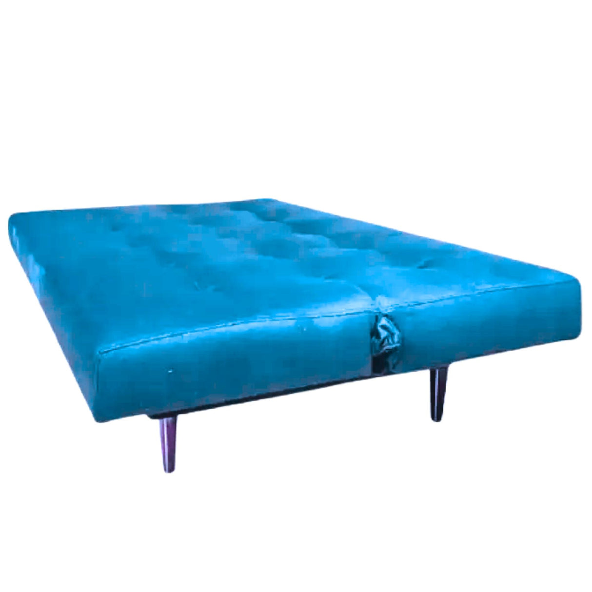 Sofá Cama Manchesster Turquesa 170x30cm de Tres Puestos Reclinable Con Tapizado Acolchado y Antifluido - SOFAS Y POLTRONAS | Bylmo