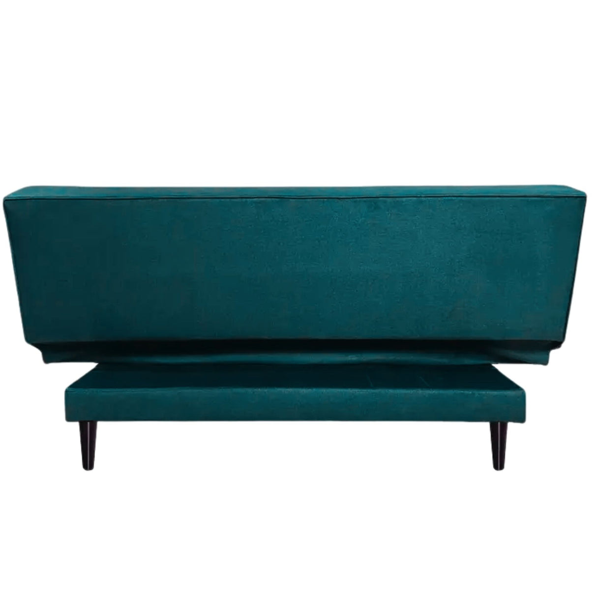 Sofá Cama Manchesster Verde 170x30cm de Tres Puestos Reclinable Con Tapizado Acolchado y Antifluido - SOFAS Y POLTRONAS | Bylmo