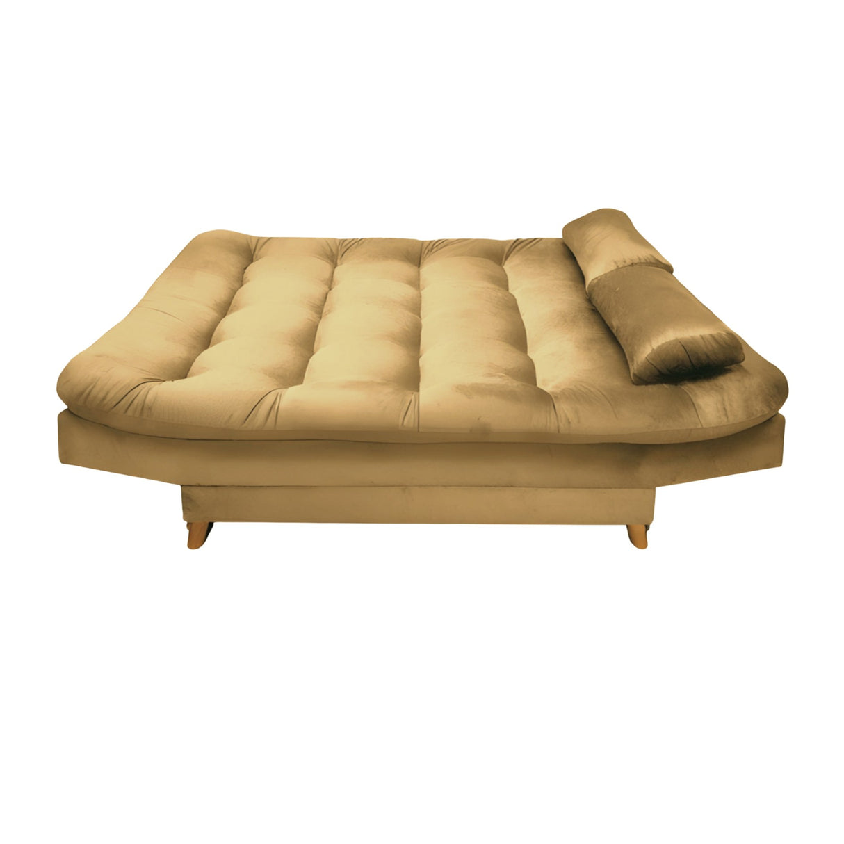 Sofá Cama Magic Camel 180x30cm de Tres Puestos Reclinable Con Tapizado Acolchado y Antifluido - SOFAS Y POLTRONAS | Bylmo
