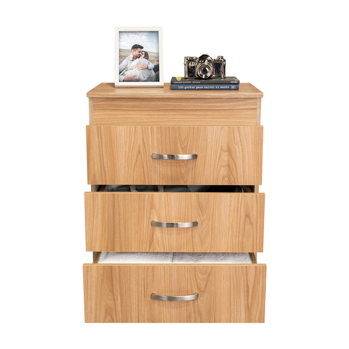 Combo Closet y Cómoda Mayer Fresno Europeo Y Blanco 141.1x164.2cm con Cuatro Cajones y con Cuatro Puertas - CLOSETS | Bylmo