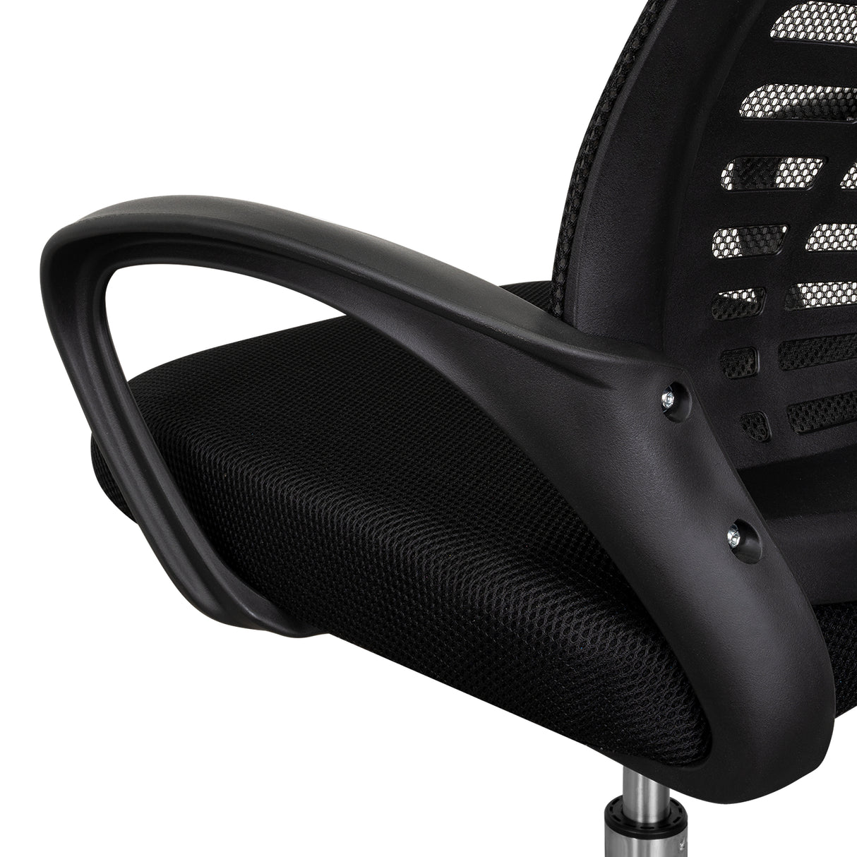 Silla de Oficina Liz Negro 61x99cm con Apoyabrazos - SILLAS DE OFICINA | Bylmo