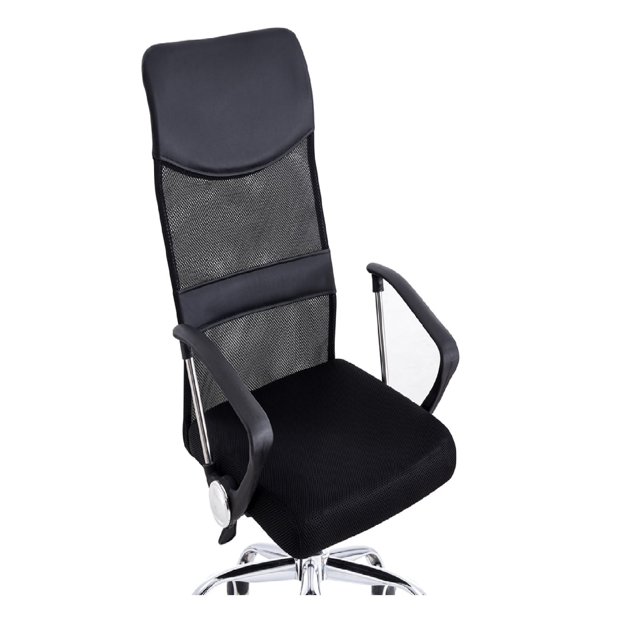 Silla de Oficina X50 Negro 65x107cm con Apoyabrazos - SILLAS DE OFICINA | Bylmo