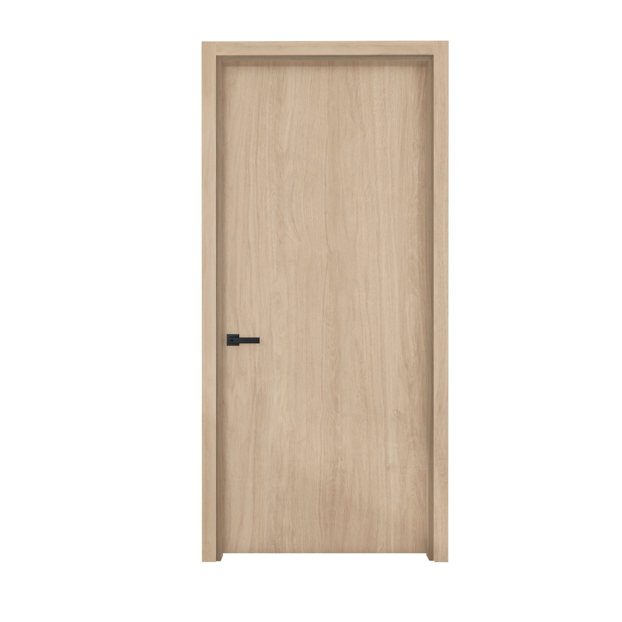 Puerta Nacar 70x225cm Melaminado sin Marco y sin Chapa - PUERTAS | Bylmo