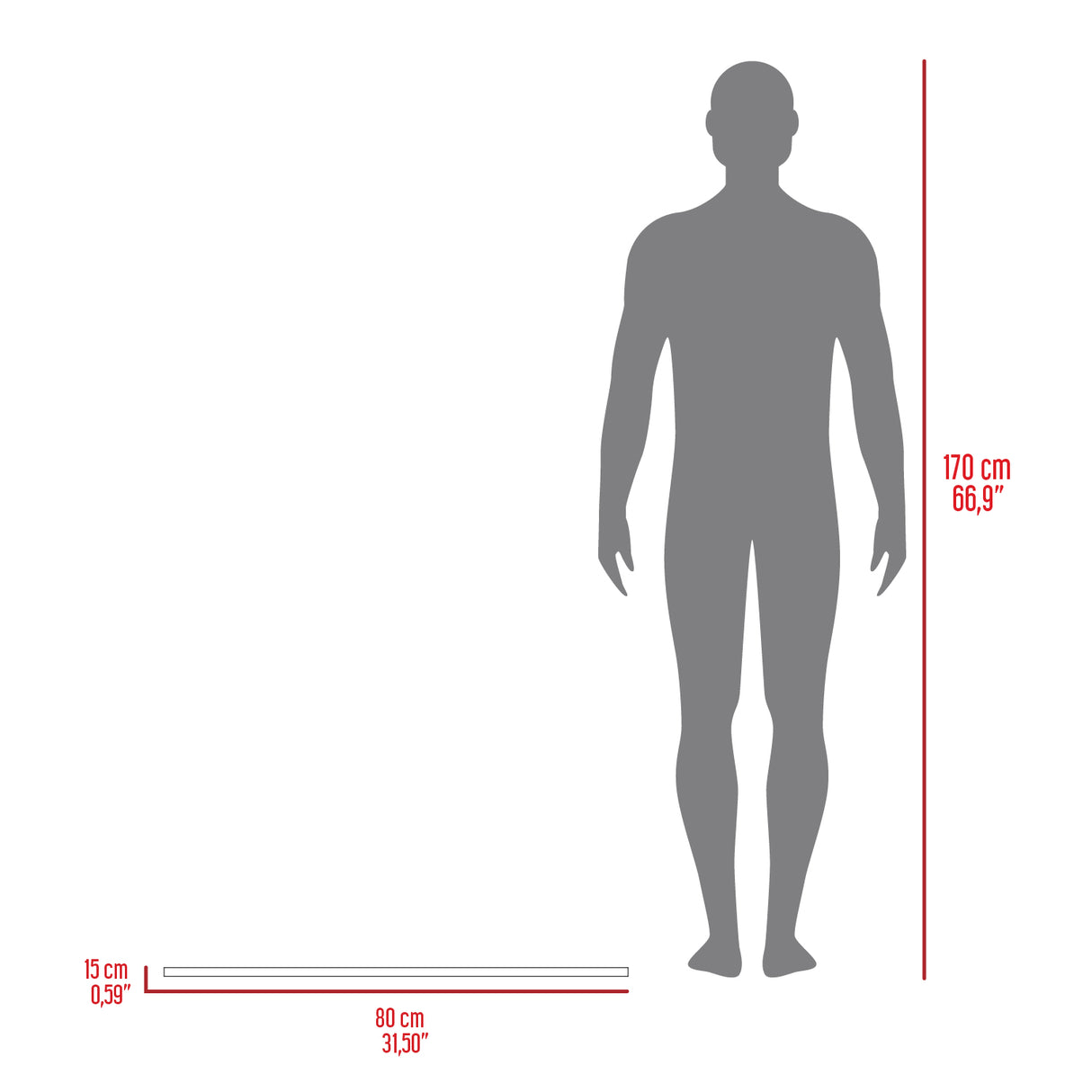 Caja Entrepaños organizadores x 6 Agave 80x29cm Rectangulares - REPISAS | Bylmo